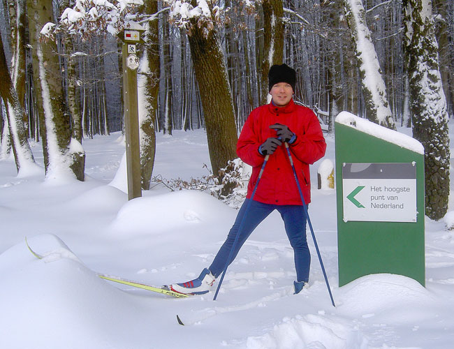 Urs in Christmas Snow 2010