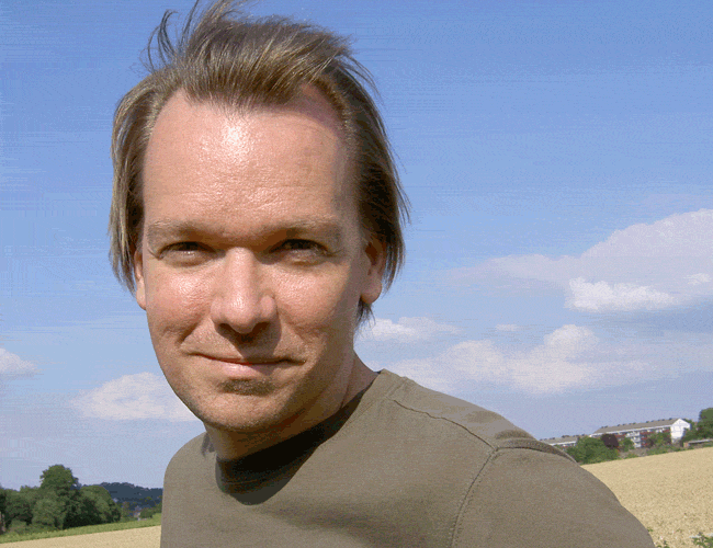 Urs in summerwind, facing the sunshine 2010