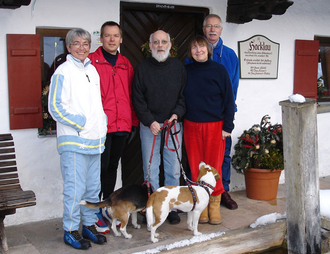 Christmas with relatives, 2007